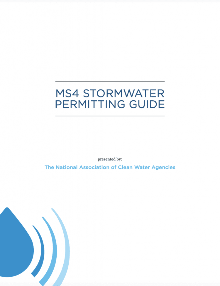 MS4 Stormwater Permitting Guide - Jersey Water Works